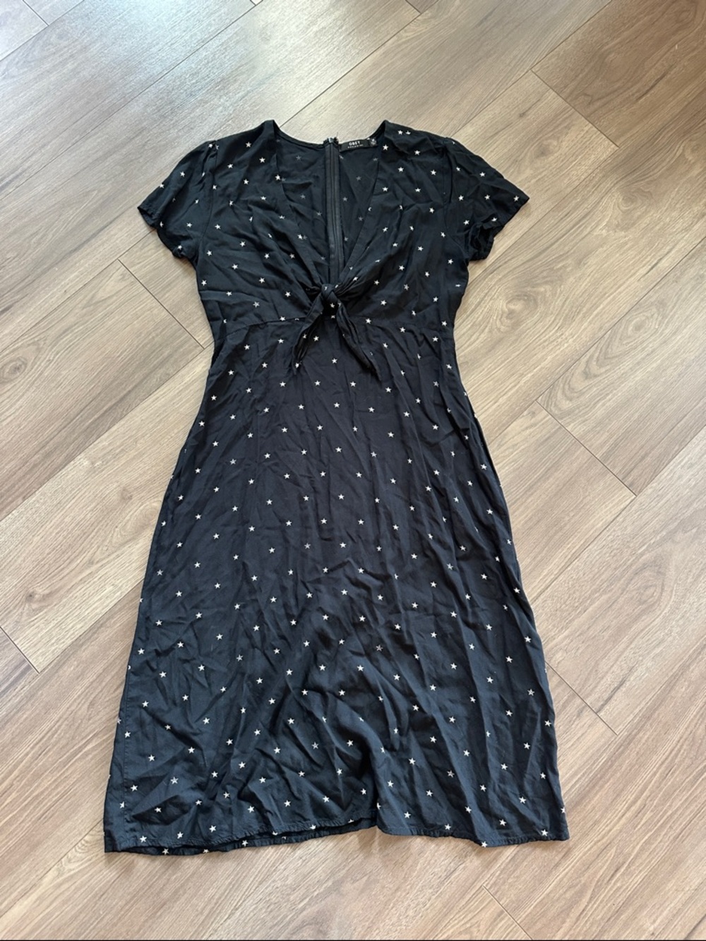 OBEY midi dress with stars! So cute! Size M